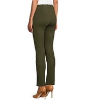 Slim Factor by Investments No-Waist Ankle Ponte Knit Pants