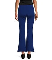 Slim Factor by Investments No Waist Grommet Kick Flare Pants