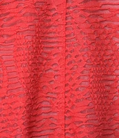 Slim Factor by Investments Open Front Long Sleeve Mesh Cardigan