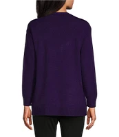 Slim Factor by Investments V-Neck Long Sleeve Sweater