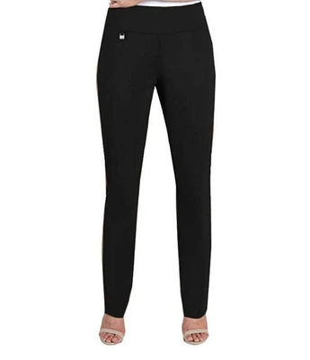 Slimsation® by Multiples Relaxed Leg Pull-On Pants