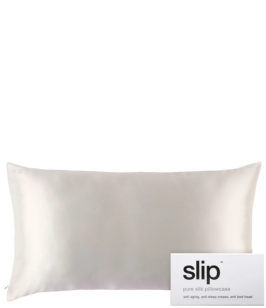 Slip Silk King Zippered Pillowcase