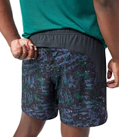 SmartWool Active Lined Printed 7#double; Inseam Shorts