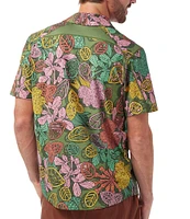 SmartWool Everyday Short Sleeve Tropical Print Woven Shirt