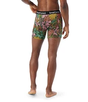 SmartWool Merino 4.75#double; Tropical Floral Print Boxer Brief