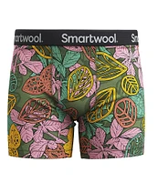SmartWool Merino 4.75#double; Tropical Floral Print Boxer Brief