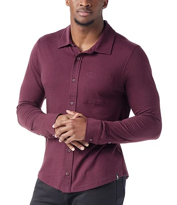 SmartWool Performance Solid Long Sleeve Woven Shirt