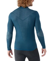 SmartWool Slim Fit Intraknit Thermal Merino Base Layer Quarter-Zip Pullover