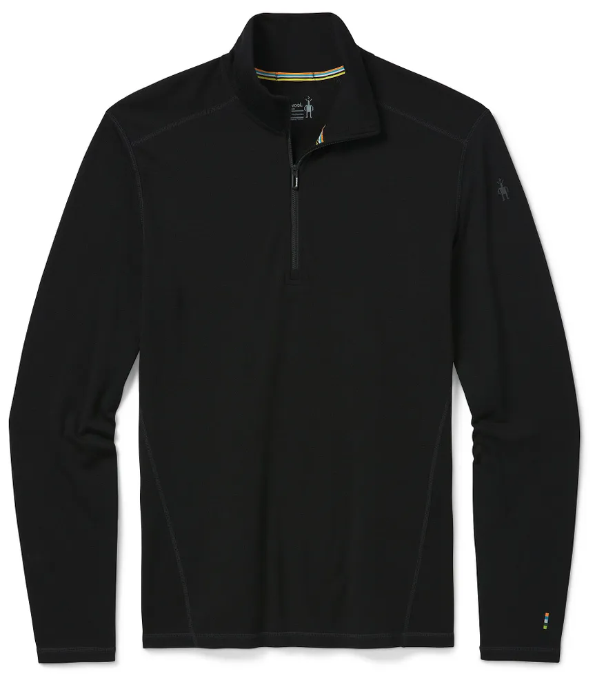 SmartWool Slim-Fit Merino 250 Baselayer Solid Quarter-Zip Pullover