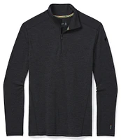 SmartWool Slim-Fit Merino 250 Baselayer Solid Quarter-Zip Pullover