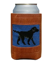 Smathers & Branson Needlepoint Lab Can Cooler