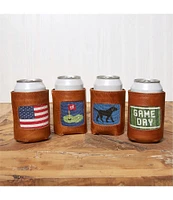 Smathers & Branson Needlepoint Game Day Can Cooler