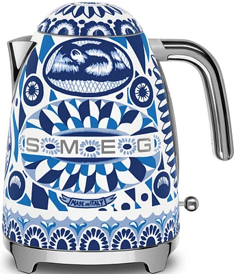 Smeg x Dolce & Gabbana Blu Mediterraneo 50's Retro Electric Kettle