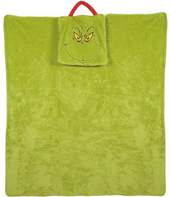 Grinch Snowpinions The Grinch Travel Blanket