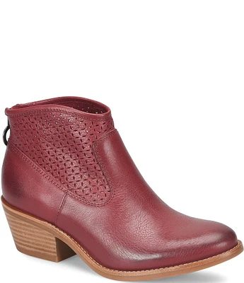 Sofft Aisley Perf Leather Booties