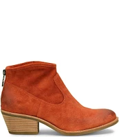 Sofft Aisley Unlined Suede Western Booties