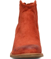 Sofft Aisley Unlined Suede Western Booties