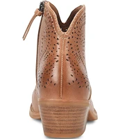 Sofft Alexia Leather Western Cutout Booties