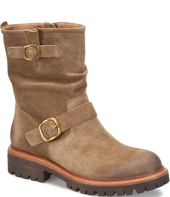 Sofft Amberlynn Waterproof Leather Moto Booties