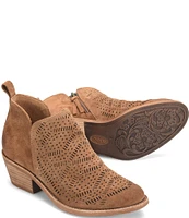 Sofft Augustina Suede Ankle Booties