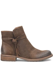 Sofft Blake Waterproof Suede Knot Booties