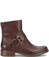 Sofft Brie Waterproof Leather Short Moto Booties