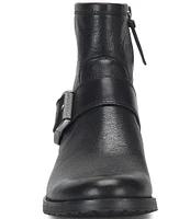 Sofft Brie Waterproof Leather Short Moto Booties