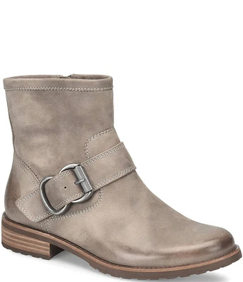 Sofft Brie Waterproof Leather Short Moto Booties