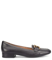 Sofft Erica Leather Bit Buckle Loafers