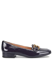 Sofft Erica Patent Leather Bit Buckle Loafers