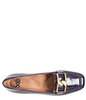 Sofft Erica Patent Leather Bit Buckle Loafers