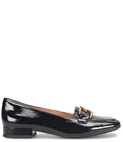 Sofft Erica Patent Leather Bit Buckle Loafers