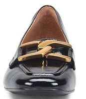 Sofft Erica Patent Leather Bit Buckle Loafers