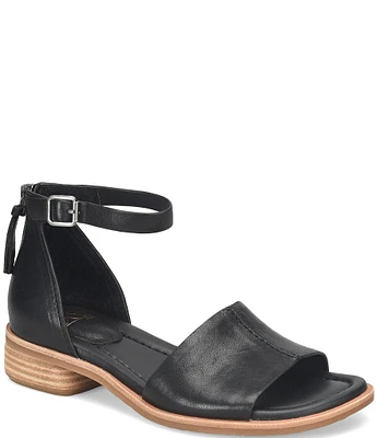 Sofft Faxyn Leather Ankle Strap Sandals