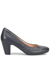 Sofft Lana Rounded Toe Leather Pumps