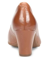 Sofft Lana Rounded Toe Leather Pumps