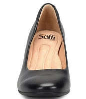 Sofft Lana Rounded Toe Leather Pumps