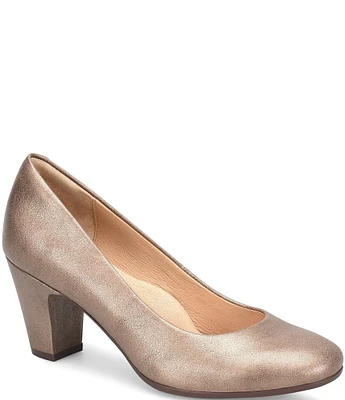 Sofft Lana Metallic Leather Pumps