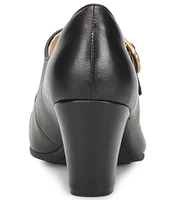 Sofft Leslie Mary Jane Rounded Toe Leather Pumps