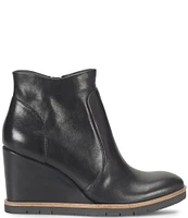 Sofft Maguire Waterproof Leather Wedge Booties