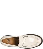 Sofft Meryl Waterproof Patent Leather Penny Loafers