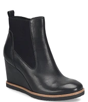 Sofft Monica Waterproof Leather Wedge Booties