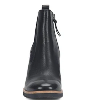 Sofft Monica Waterproof Leather Wedge Booties