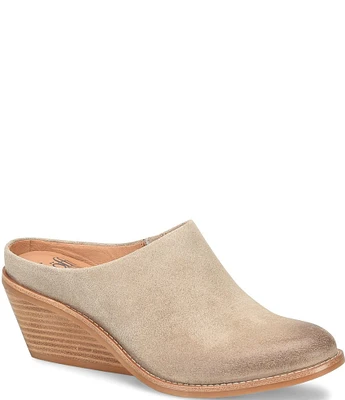 Sofft Nicki Suede Western Mules