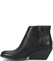 Sofft Nina Leather Sculpted Wedge Booties