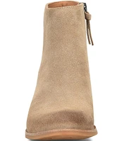 Sofft Nina Suede Sculpted Wedge Booties