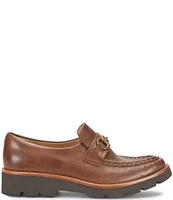 Sofft Prewitt Leather Bit Detail Lug Sole Loafers