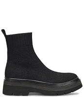 Sofft Provea Recycled Knit Stretch Lug Sole Platform Booties