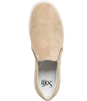 Sofft Roxie Suede Slip On Sneakers