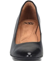 Sofft Samy Leather Kitten Heel Pumps